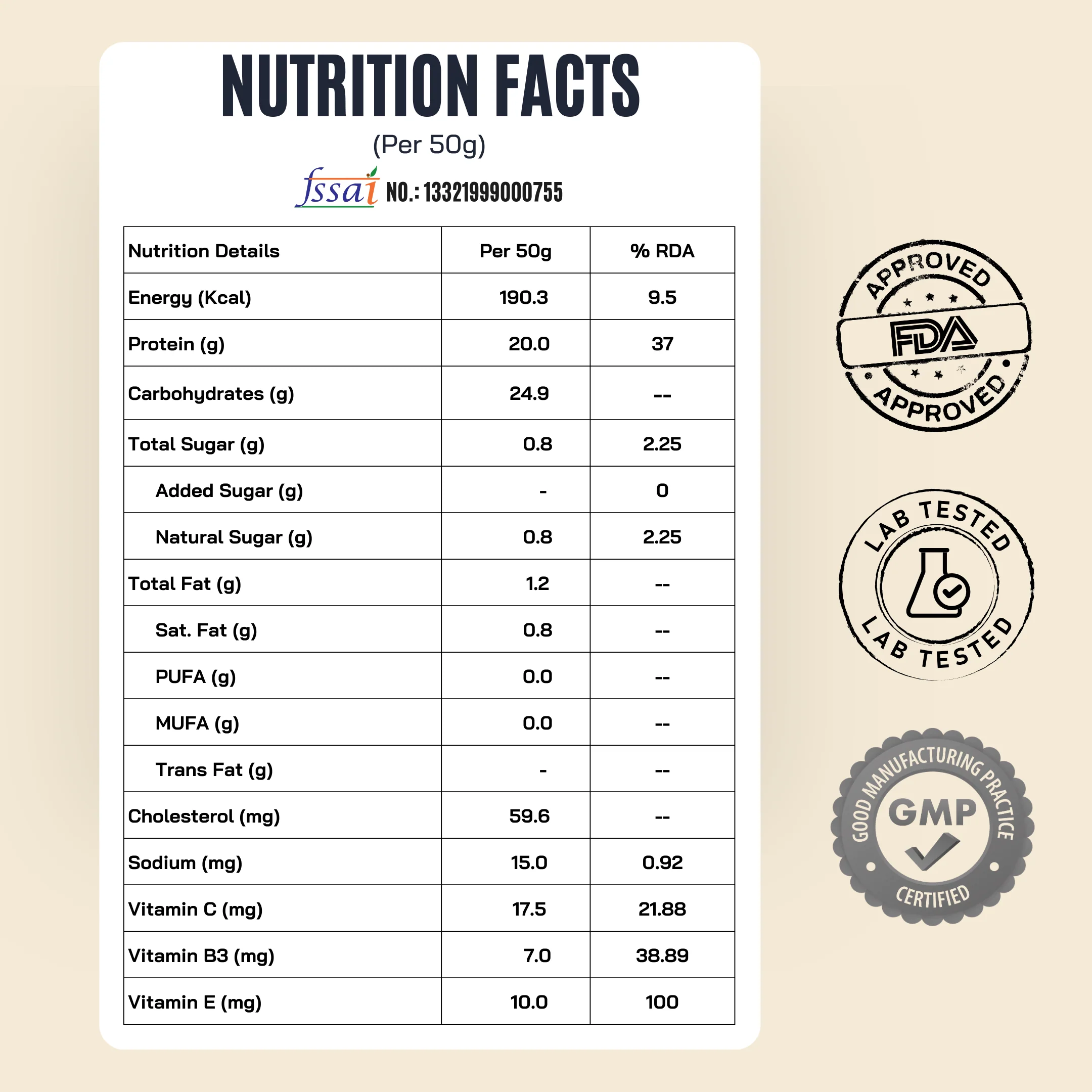 Assorted Protein Sachet Pack – Chocolate & Malai Kulfi - Image 4