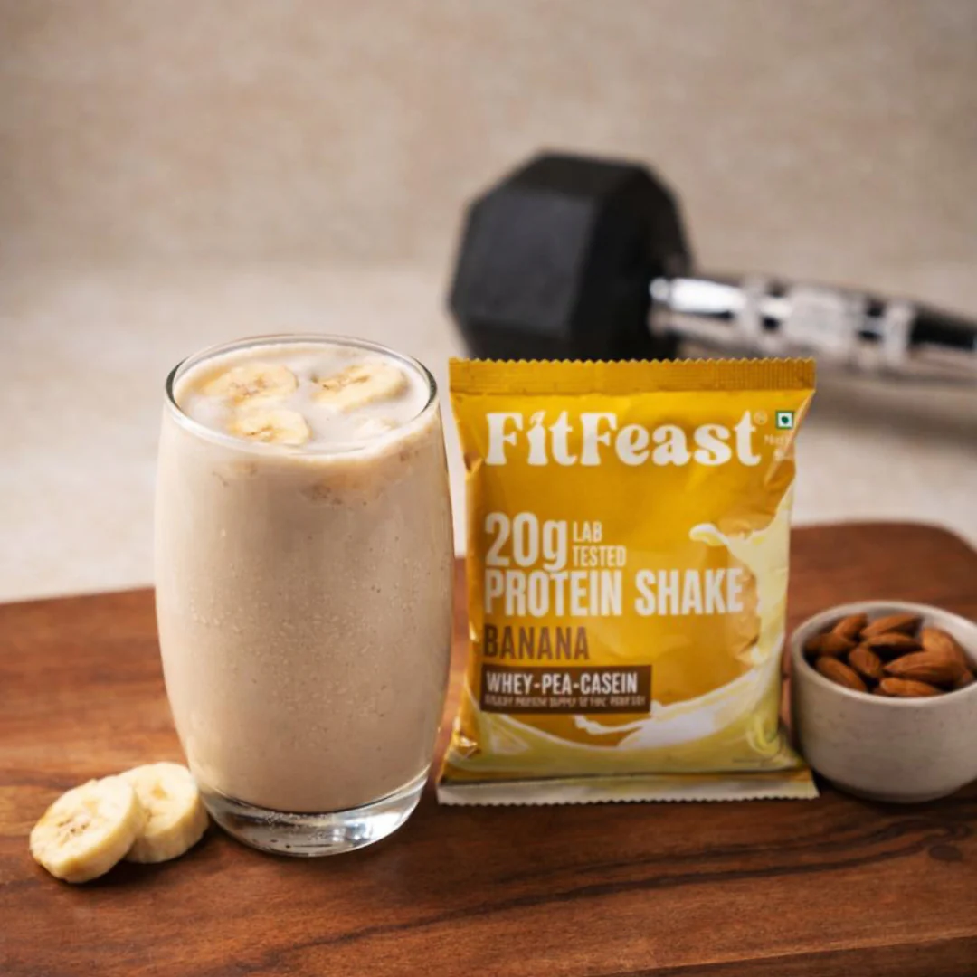 Protein Sachet : 2 Banana, 1 Coffee Flavour (50g Each) - Image 14