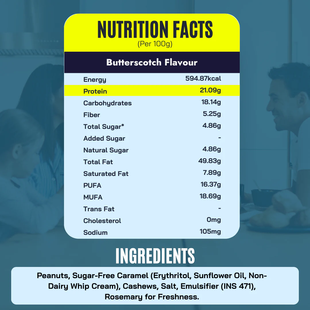 Butterscotch Peanut Butter 150g - Image 4