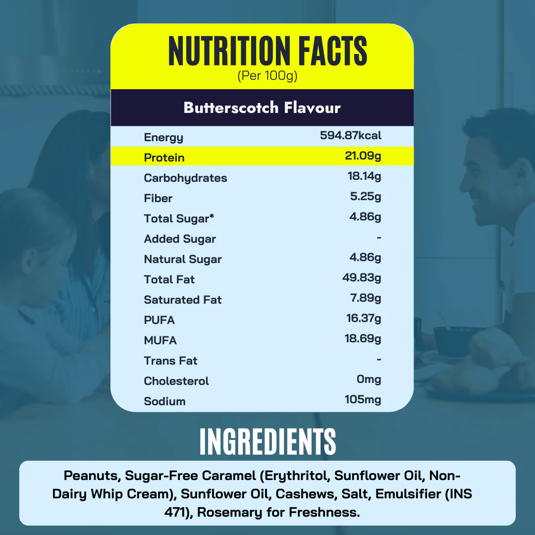Butterscotch Peanut Butter 400g | As Seen on Shark Tank - Image 6