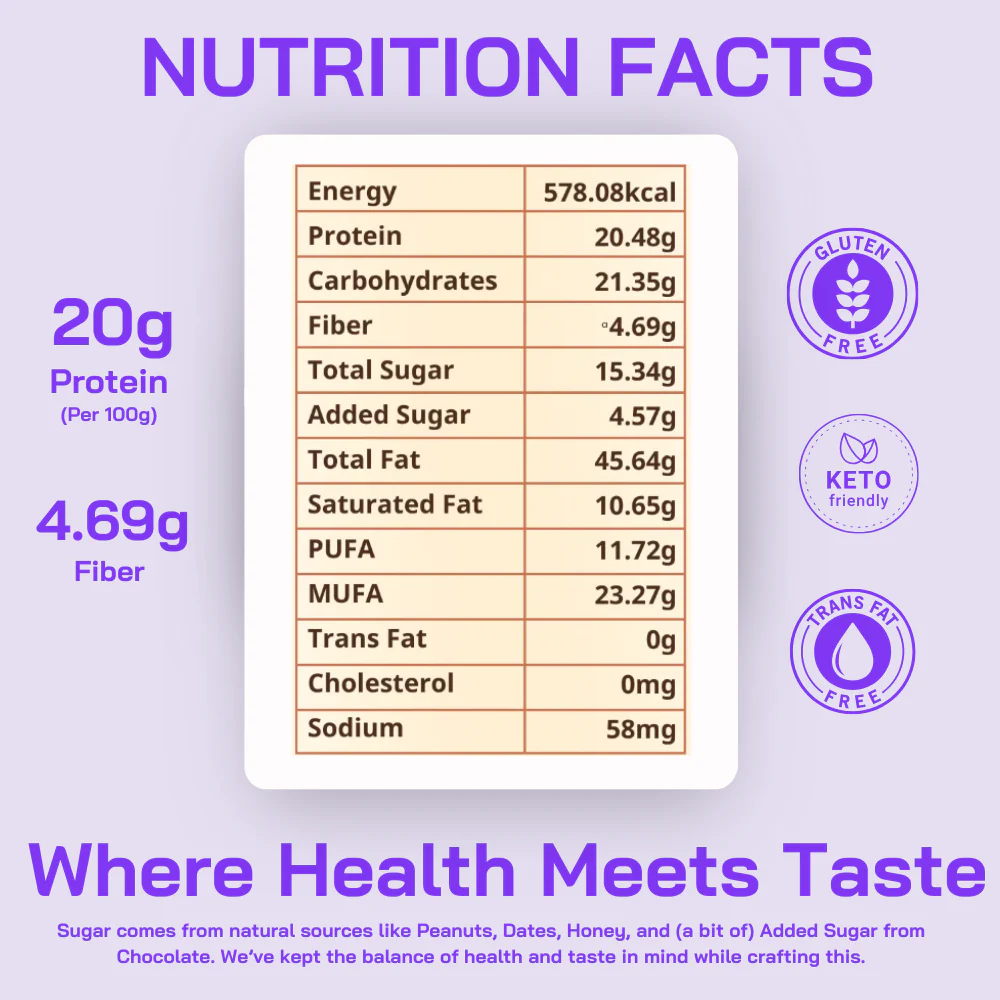 Cookie Fudge Peanut Butter 400g | As Seen on Shark Tank - Image 3