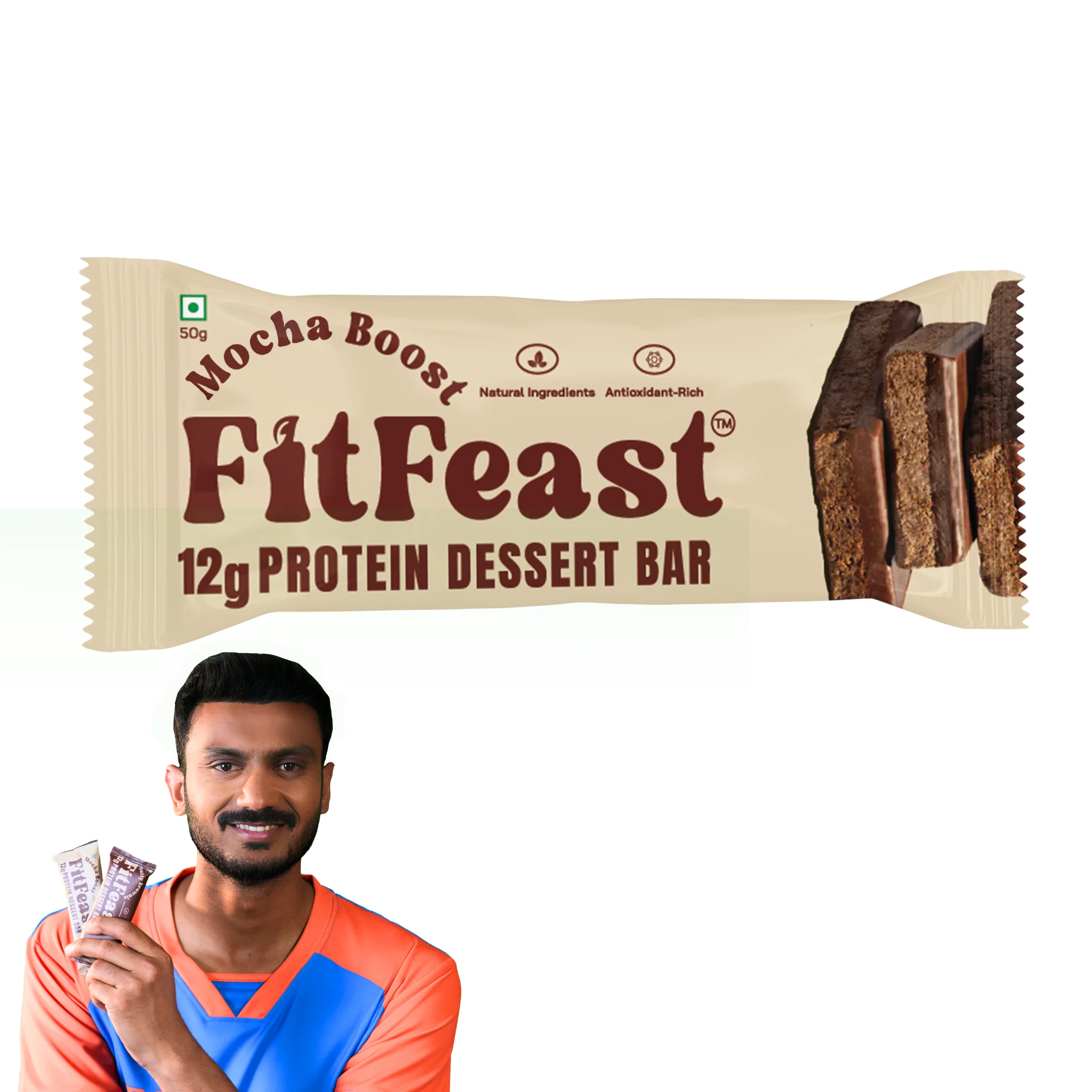 Dessert Protein Bars – Mocha Boost x 1 - Image 2