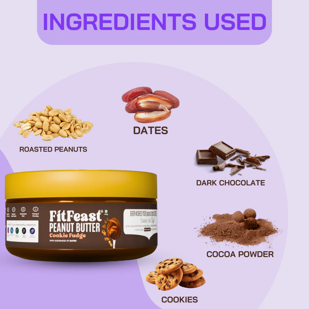 Cookie Fudge Peanut Butter 150g - Image 4