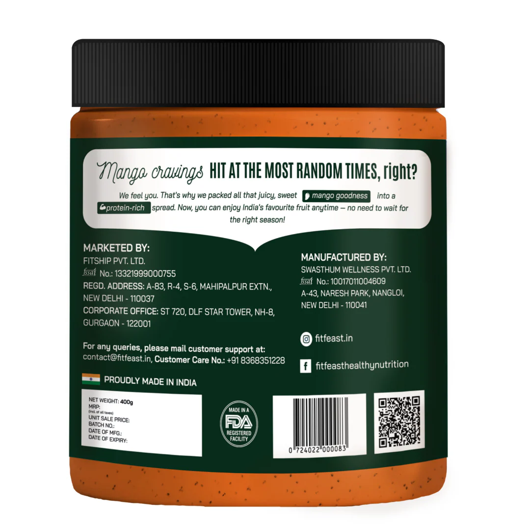 Mango Madness Peanut Butter 400g - Image 8