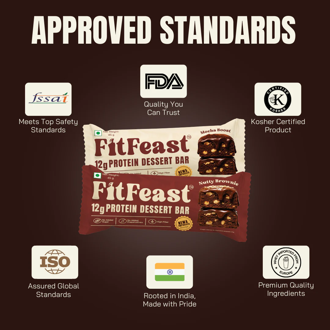 Dessert Protein Bars: 2 Nutty Bar, 1 Mocha Boost (50g Each) - Image 7
