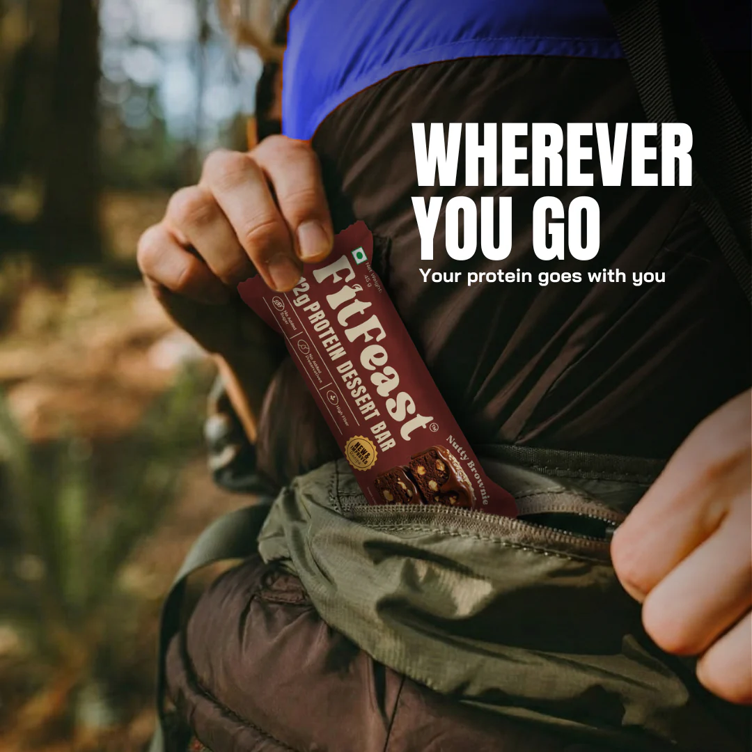 Dessert Protein Bars: 2 Nutty Bar, 1 Mocha Boost (50g Each) - Image 9