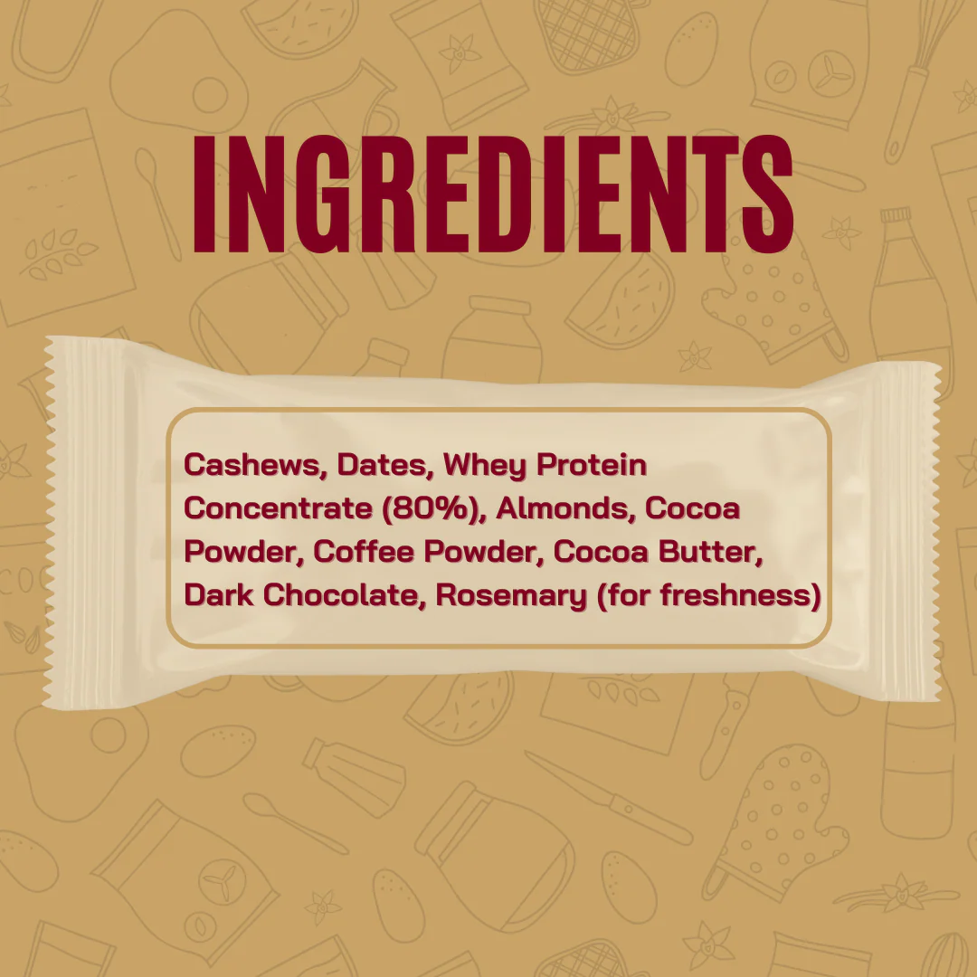 Dessert Protein Bars – Mocha Boost x 3 - Image 5