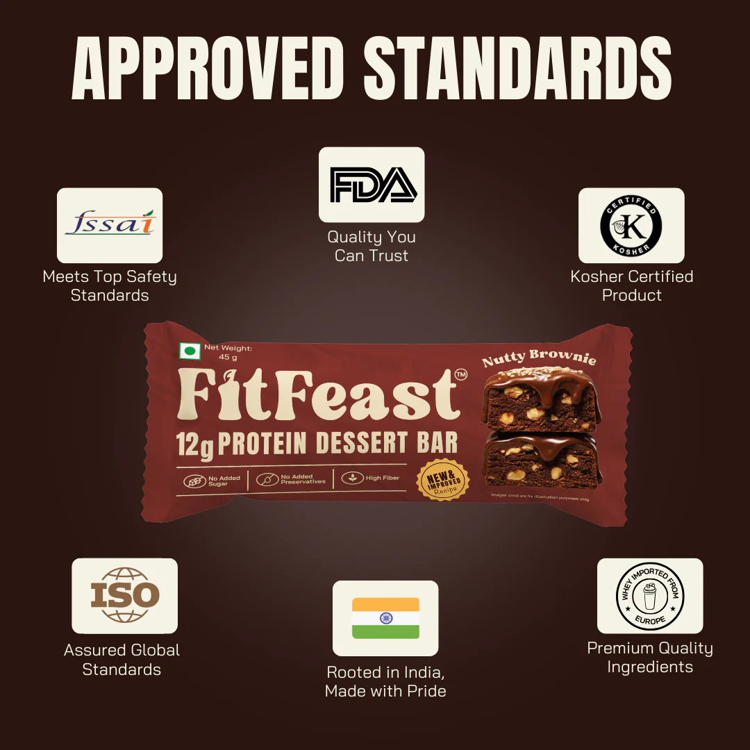 Dessert Protein Bar – Nutty Brownie (Single Bar) - Image 5