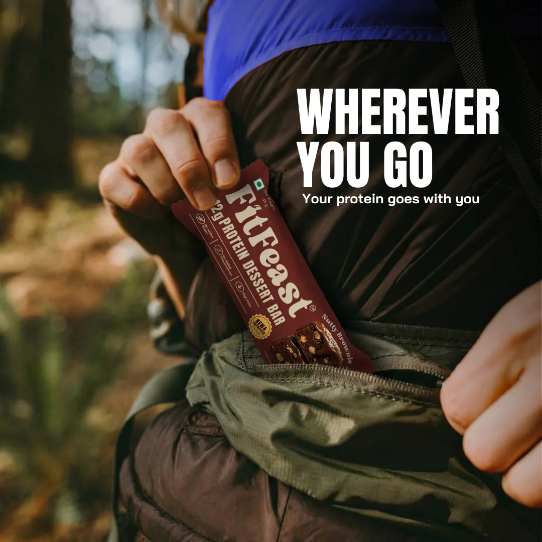 Dessert Protein Bar – Nutty Brownie (Single Bar) - Image 8