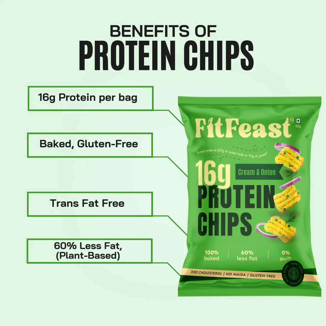 Protein Chips Cream & Onion | As Seen on Shark Tank - Image 5