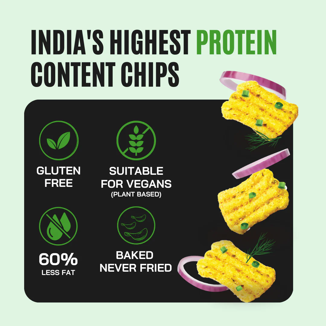 Protein Chips Cream & Onion | As Seen on Shark Tank - Image 3
