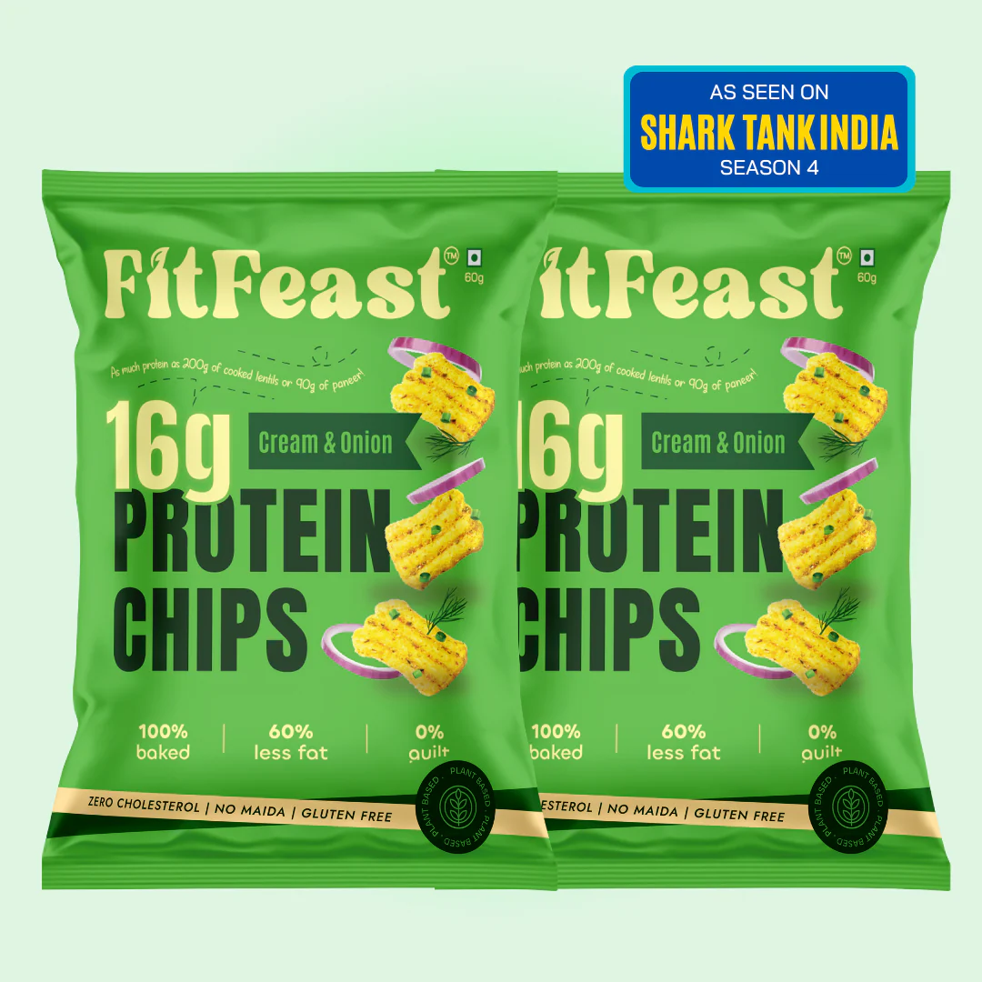 Protein Chips Cream & Onion x 2 - Image 2