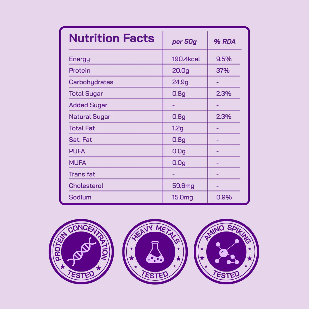 Protein Sachet - Chocolate (Pack of 4) (Each 50g) - Image 3