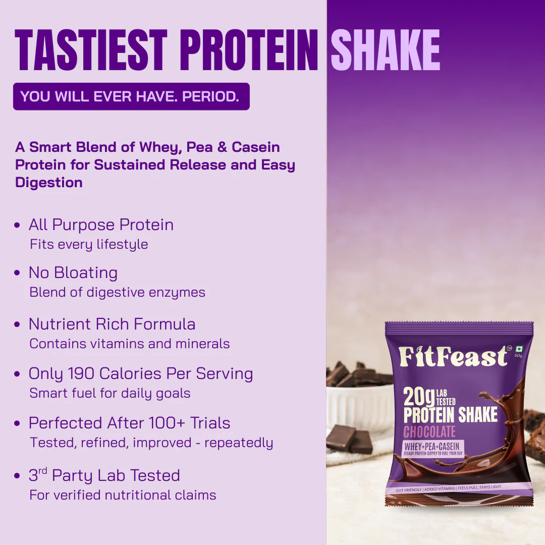 Protein Sachet - Chocolate (Pack of 4) (Each 50g) - Image 6