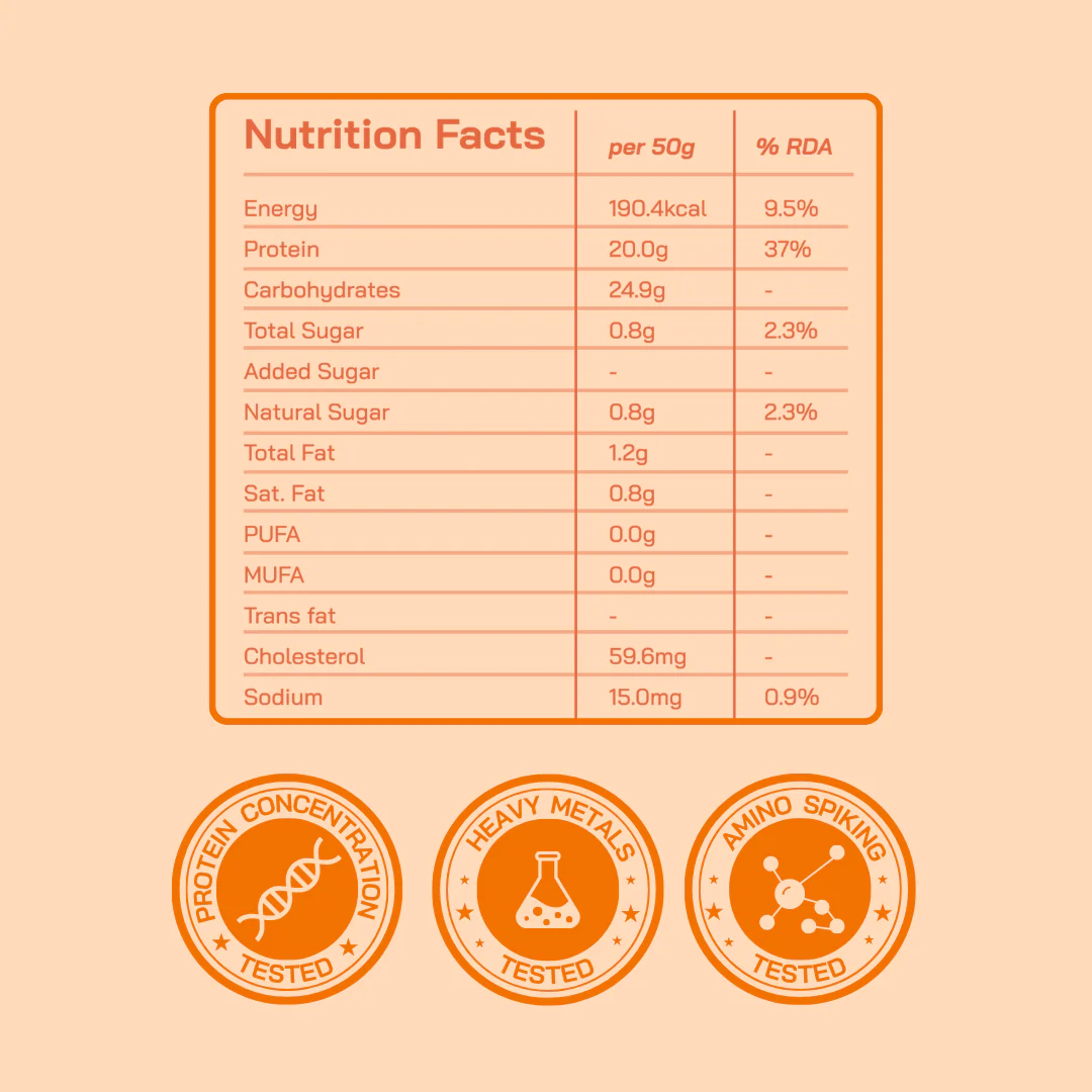 Protein Sachet - Malai Kulfi (Pack of 3) (50g Sachet) - Image 3