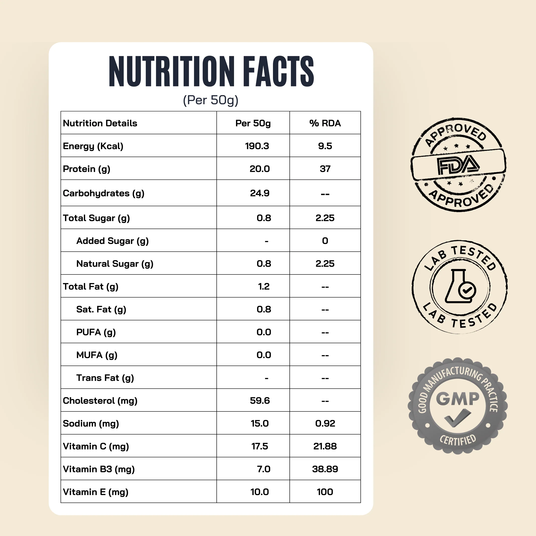 Protein Sachet : 2 x Malai Kulfi, 1 x Chocolate - Image 4