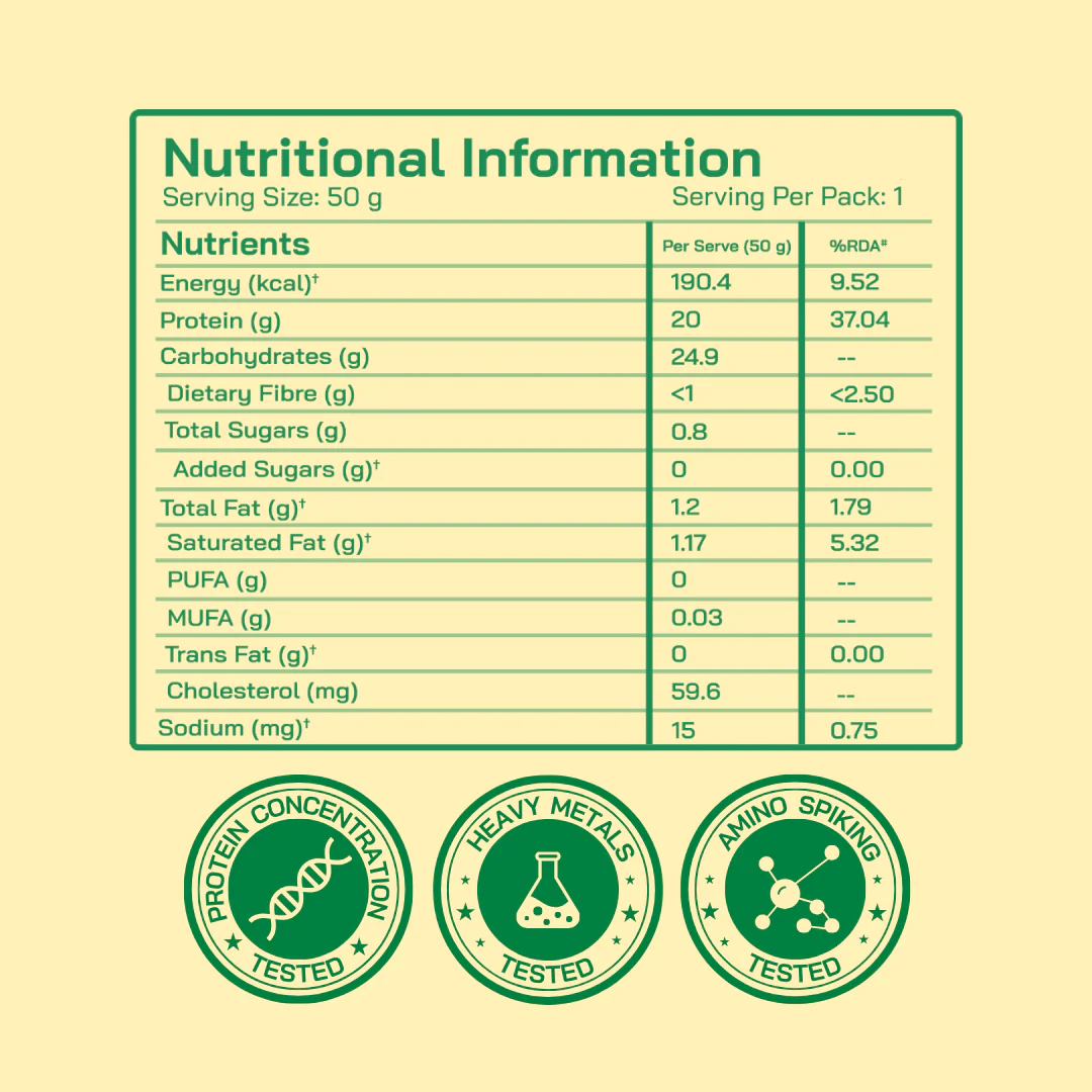 Protein Sachet - Banana Flavour (Pack of 1) - Image 3