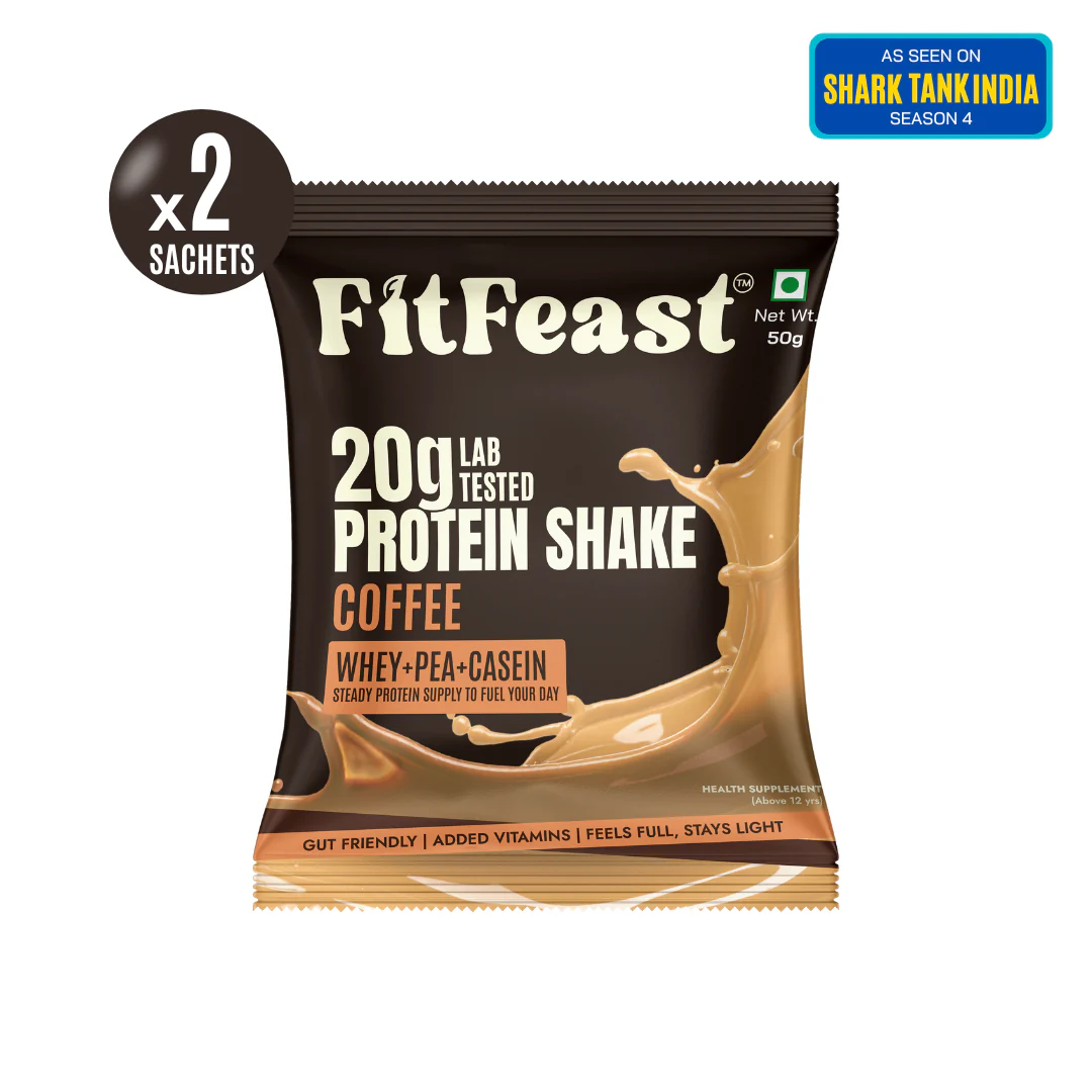 Protein Sachet - Coffee Flavour (Pack of 2) (50g Sachet)