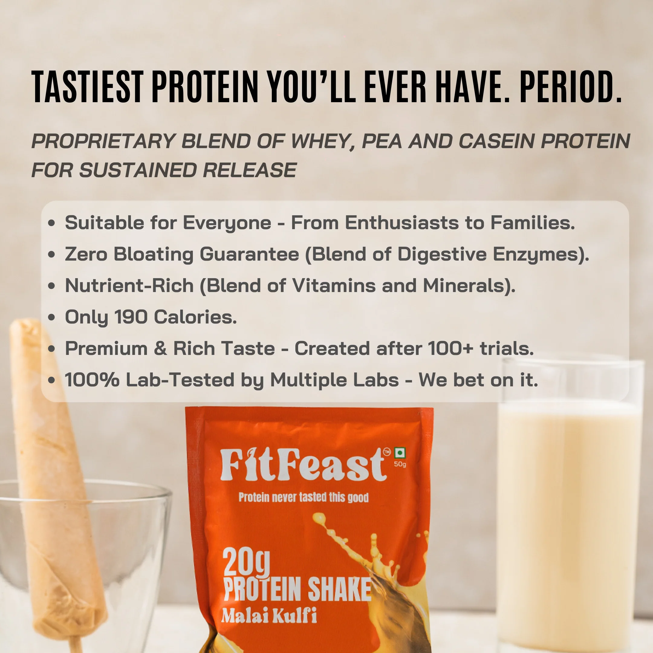 Protein Sachet - Malai Kulfi Flavour - Image 7