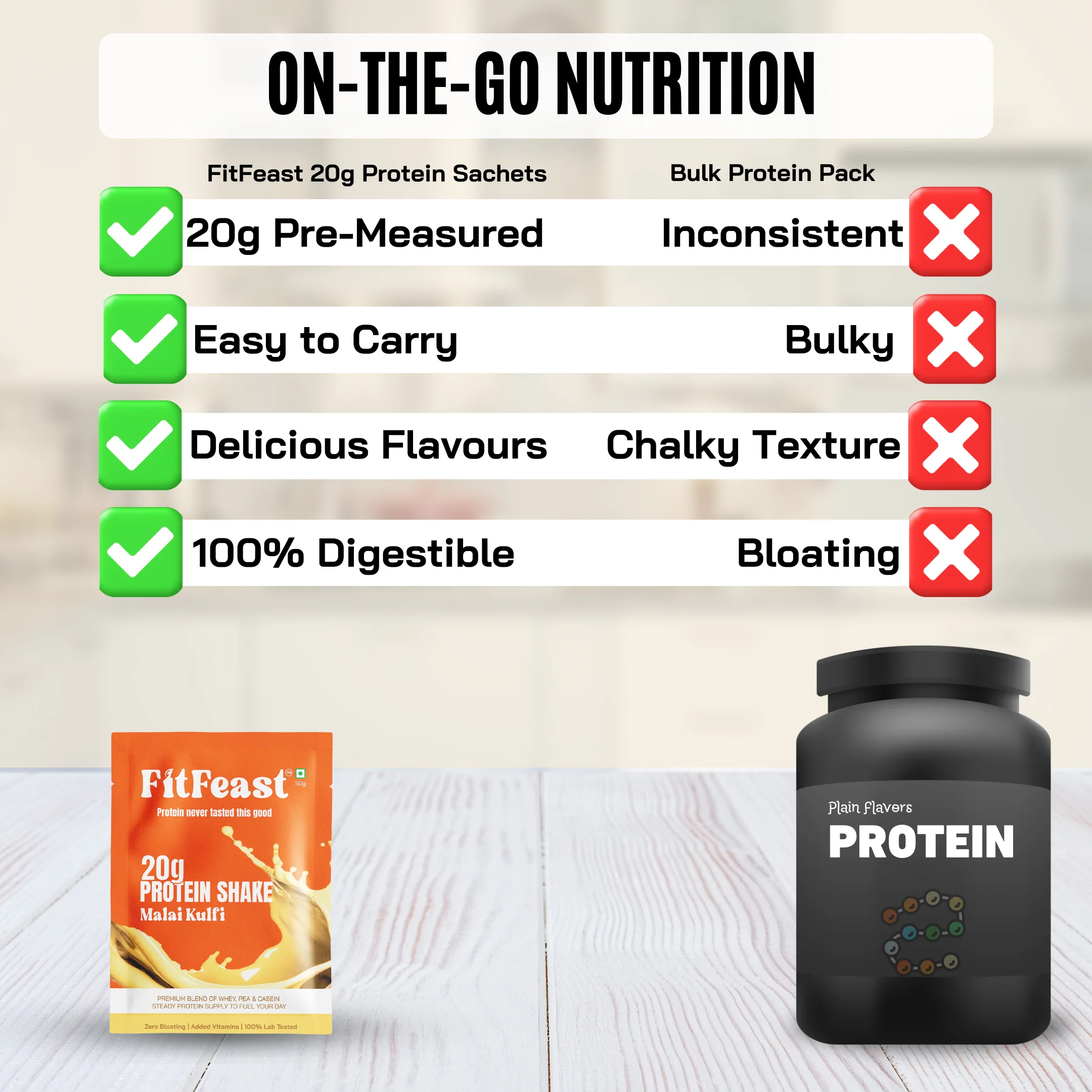 Protein Sachet - Malai Kulfi Flavour - Image 8