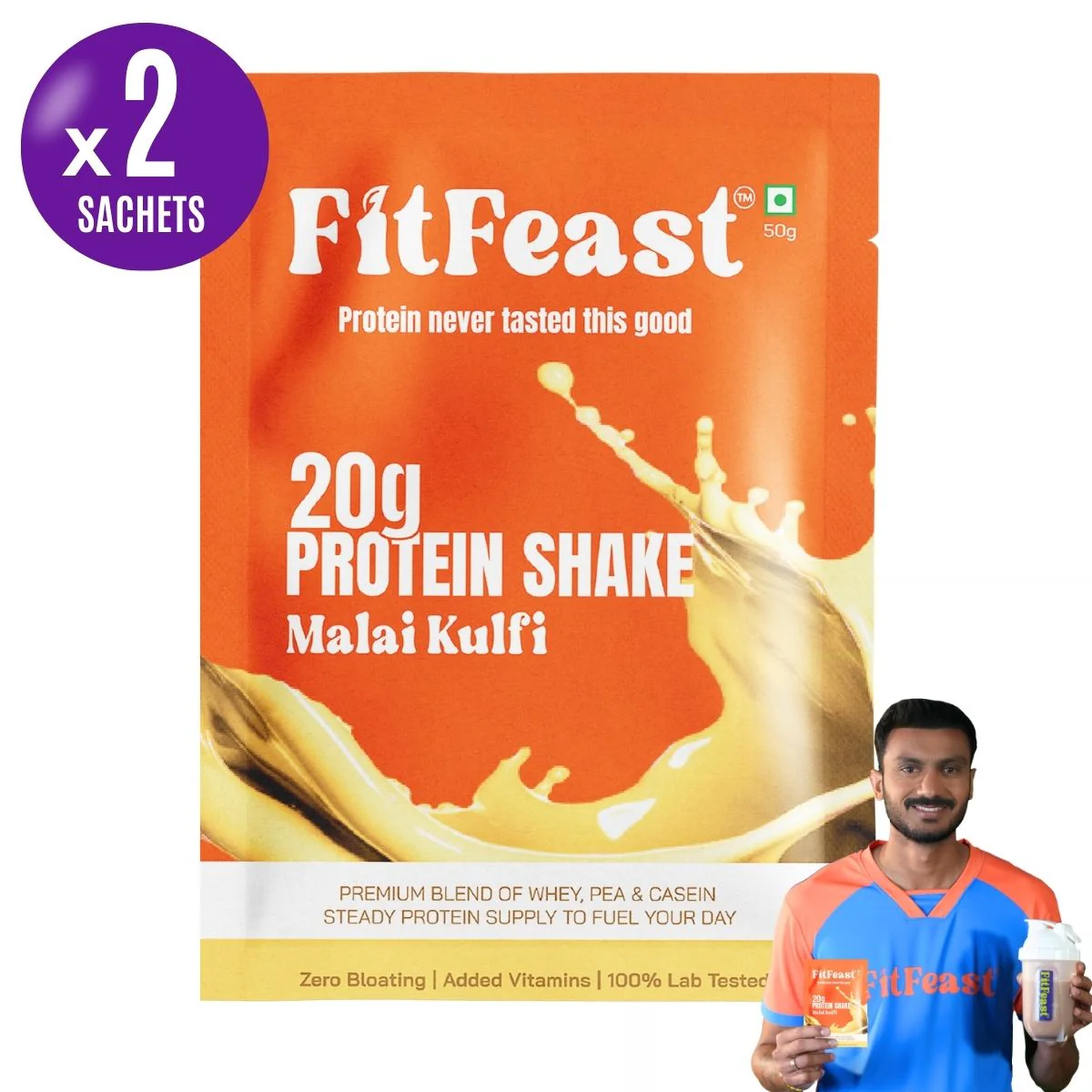 Protein Sachet - Malai Kulfi x 2 - Image 2