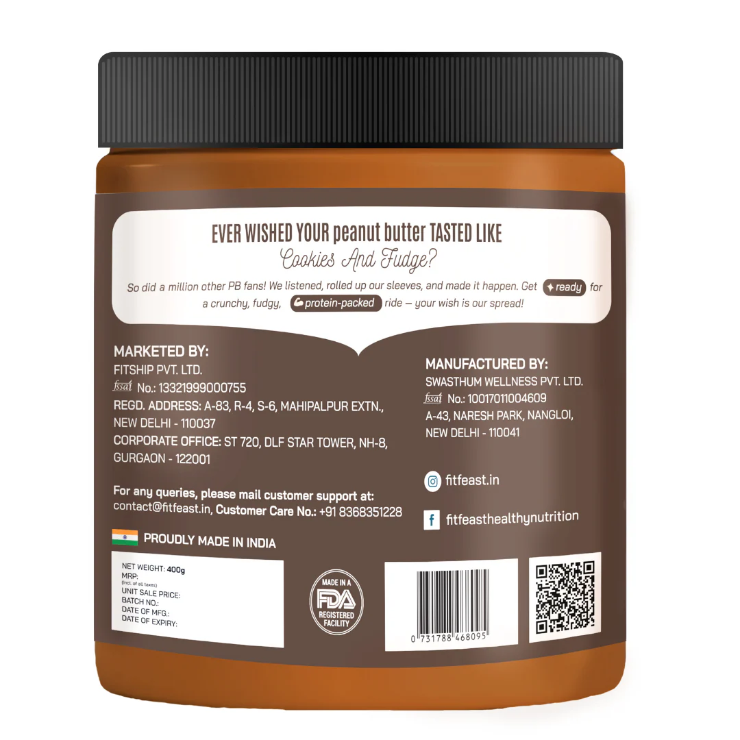 Cookie Fudge Peanut Butter 400g | As Seen on Shark Tank - Image 7
