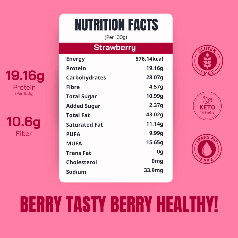 Strawberry Peanut Butter 150g - Image 3